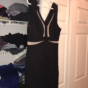 Nordstrom black v-neck dress